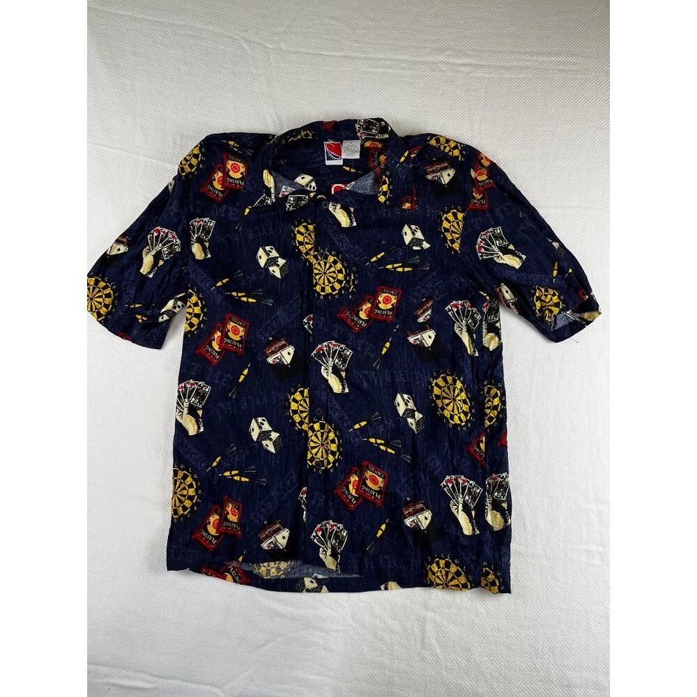 Scorpio XL Gaming Shirt Navy Blue Nwt r2/15